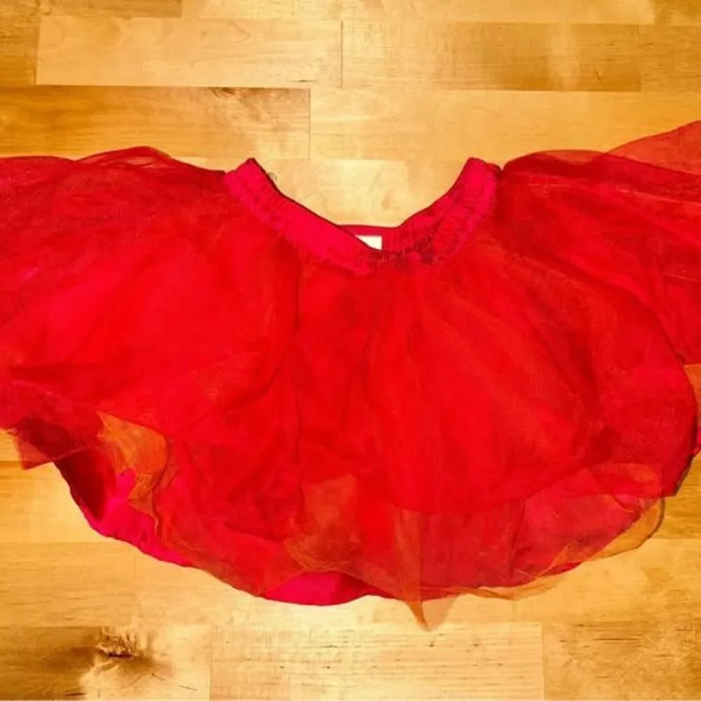 Red Tutu Gymboree Baby Girls Size 12-18 Months